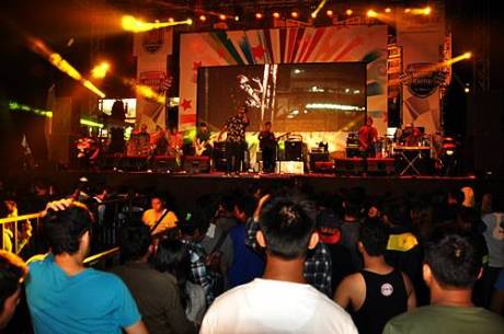 Entertainment di Yamaha Motor Show Semarang