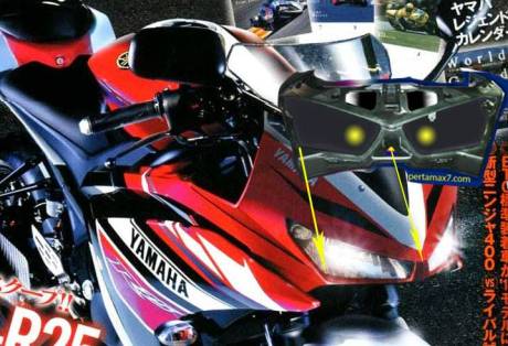 housing headight R25 vs render r25 young machine