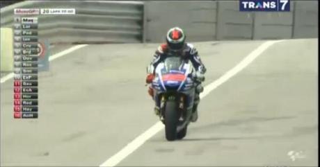 lorenzo gets pinalty