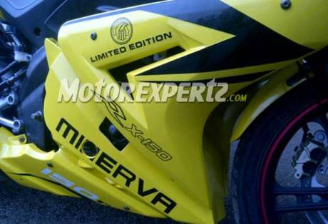 minerva RX 150 kuning