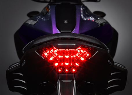 yamaha MT 07 tail