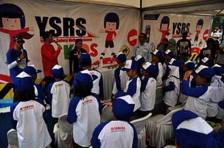 Yamaha Safety Riding Science for Kids di Yamaha Motor Show Semarang