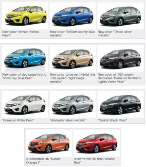 all new honda FIT japan aka honda new Jazz&nbsp;2014
