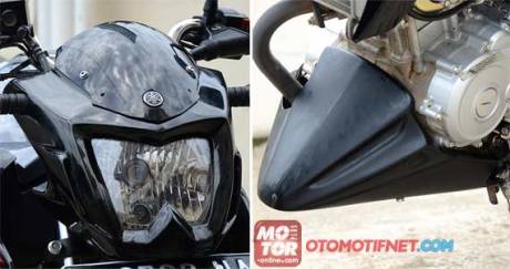 cover headlamp yamaha new Vixion