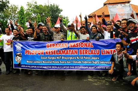 Jambore Honda  Supra X ke 17 tahun 2