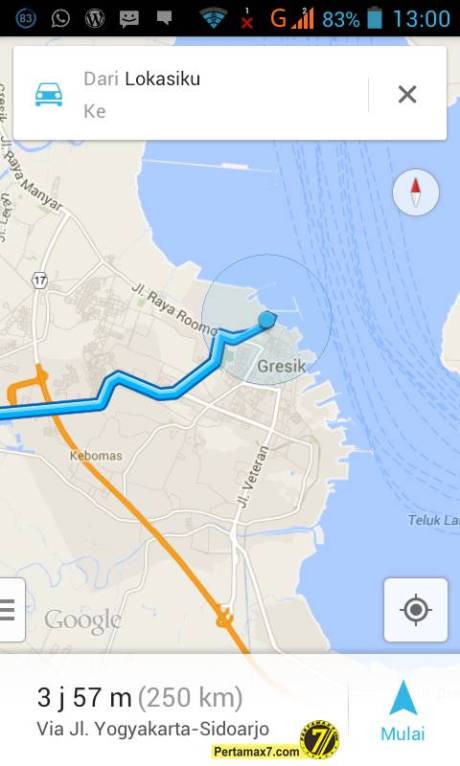 lokasi rumah makan Ikan laut Hj Tipa Gresik jawa timur