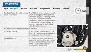 mesin Pulsar 200 NS&nbsp;injeksi