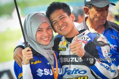 rafid topan suzuki dan istri