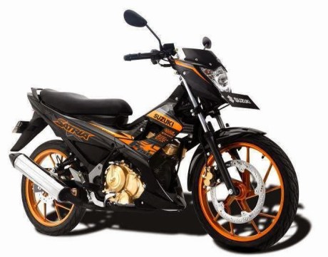 suzuki satria Black fire II gold