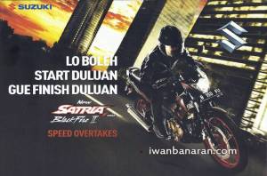 suzuki satria F 150 Black Fire II&nbsp;a