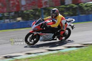testride Minerva RX-150 di sentul tembus 128 Km.jam&nbsp;1