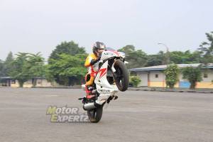 testride Minerva RX-150 di sentul tembus 128 Km.jam&nbsp;8