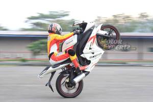 testride Minerva RX-150 di sentul tembus 128 Km.jam&nbsp;9