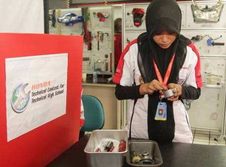 745 Siswa SMK se-Indonesia Ikuti Uji Ketrampilan Teknik AHM 1