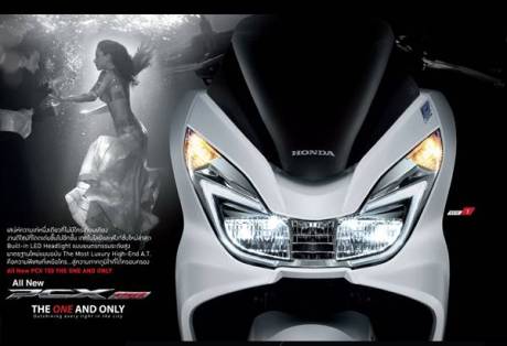 headlamp honda pcx 150 thailand