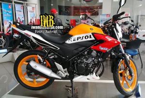 Honda CB150R streetfire Livery Repsol&nbsp;5