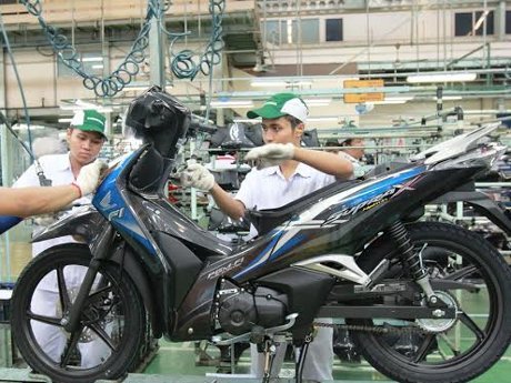 honda supra x 125 helm in pgmfi facelift