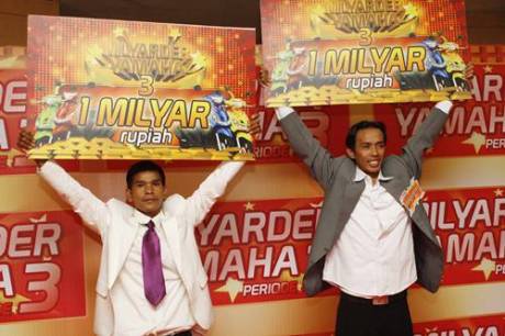Pemenang Milyarder Yamaha Periode 3 di tahun 2011