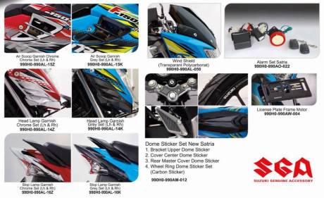 aksesoris-suzuki satria F-garnish