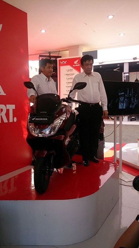 All New Honda PCX 150 2015 launch Indonesia 01