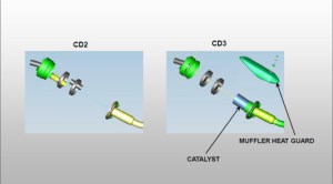catalic converter suzuki satria F 150 keluaran&nbsp;2014
