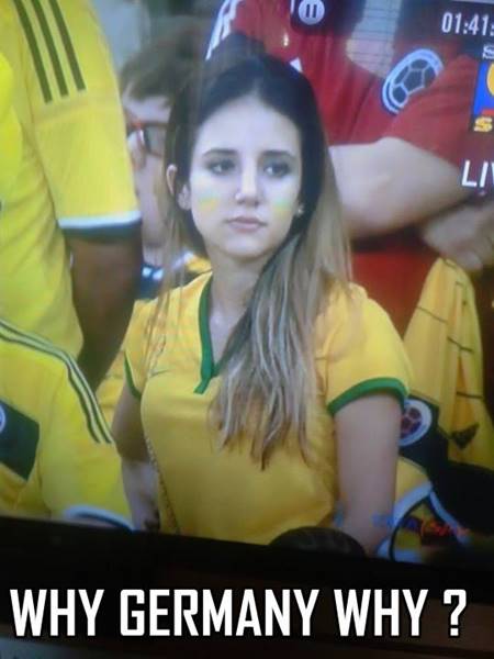 Kesedihan Warga Brazil setelah gagal melaju ke semifinal piala dunia 2014 7