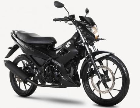 suzuki satria F Black Predator