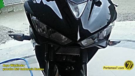 Yamaha R25 pakai lampu sein Yamaha new Vixion Pertamax7.com 2