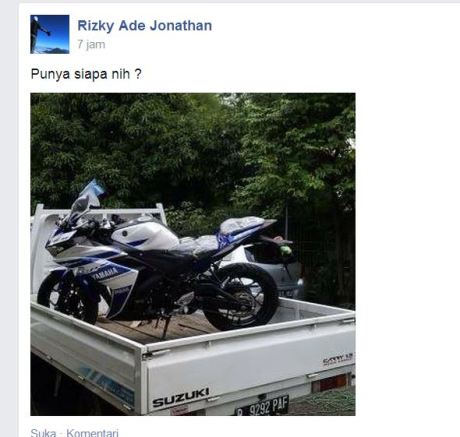 Yamaha YZF-R25 dikirim ke konsumen 2 pertamax7.com