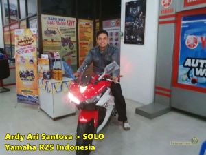Yamaha YZF-R25 Solo Jawa tengah&nbsp;0