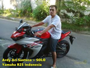 Yamaha YZF-R25 Solo Jawa tengah&nbsp;1