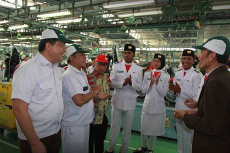 68 Anggota PASKIBRAKA, Pemuda-pemudi Pengharum Nama Bangsa, Kunjungi Astra 0