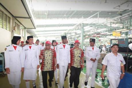 68 Anggota PASKIBRAKA, Pemuda-pemudi Pengharum Nama Bangsa, Kunjungi Astra 2