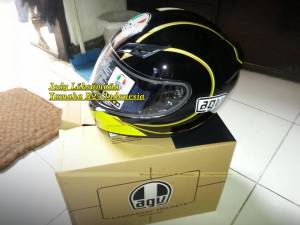 Helm AGV K3 Gotic Black Hadiah yamaha R25&nbsp;0