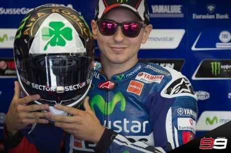HJC LORENZO SILVERSTONE 2015 Clover Leaf 3