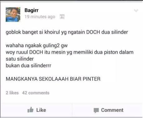 Joke CB150R DOHC itu 2 Silinder 20