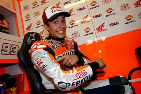 marc marquez near miss 68 degree on brno test