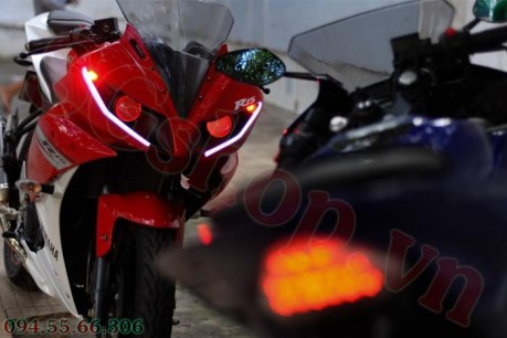 Modifikasi yamaha R15 pakai Projie ala Yamaha R1 pertamax7.com 18