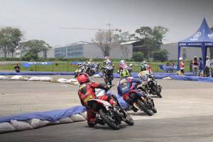 Seri 4 Yamaha Cup Race di sirkuit ex Bandara Polonia Medan&nbsp;(3)