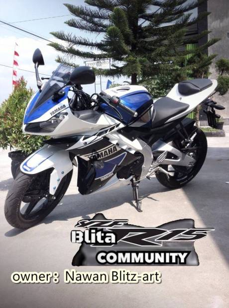Yamaha R15 ala R25 dari Blitar