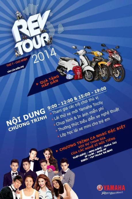 yamaha Rev Show Vietnam