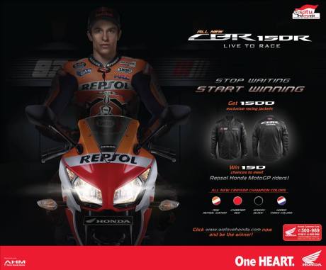 Flyer Honda CBR150R indonesia