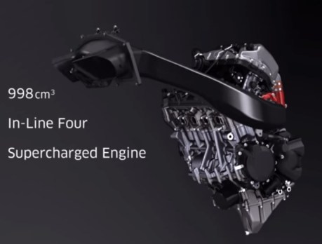 kawasaki ninja H2R engine