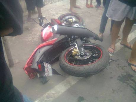 Kecelakaan Beruntun di pasar kuncen yogyakarta 6