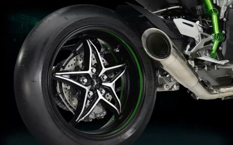leaked kawasaki ninja H2 race version mono arm