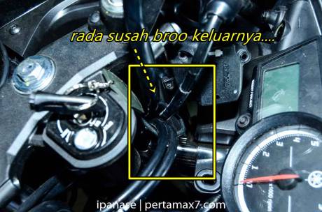 mematikan AHO Yamaha R15 dengan saklar Old Vixion 13