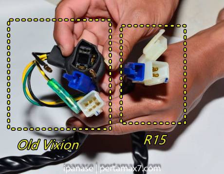 mematikan AHO Yamaha R15 dengan saklar Old Vixion 15