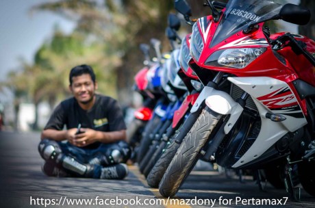 Mini Touring Yamaha R Series Owner Club Tulungagung Ke Simpang Lima Gumul Kediri 5