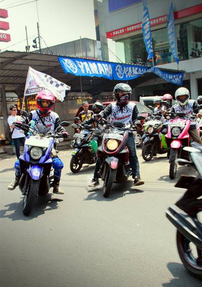 Peserta X-Ride Touring Tangguh Luar Biasa start dari Dealer Mekar (2)