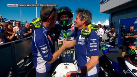 pesta kemenangan valentino rossi di Motogp Misano 2014 pertamax7 1
